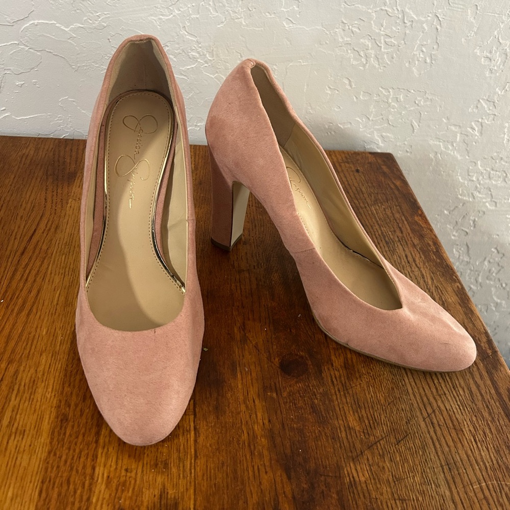 Jessica Simpson, Size 10, Pink Pumps